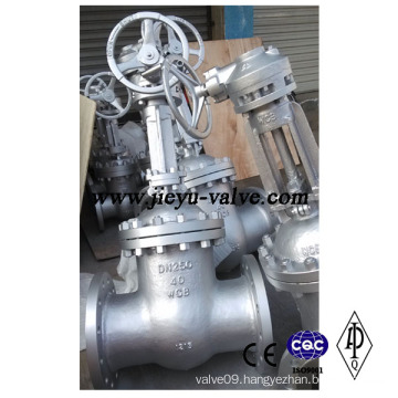 DIN Pn40 Dn250 Gear Operated Gate Valve